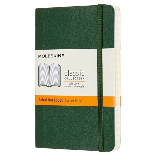 Блокнот Moleskine Classic Soft Pocket, 192 стр., в линейку